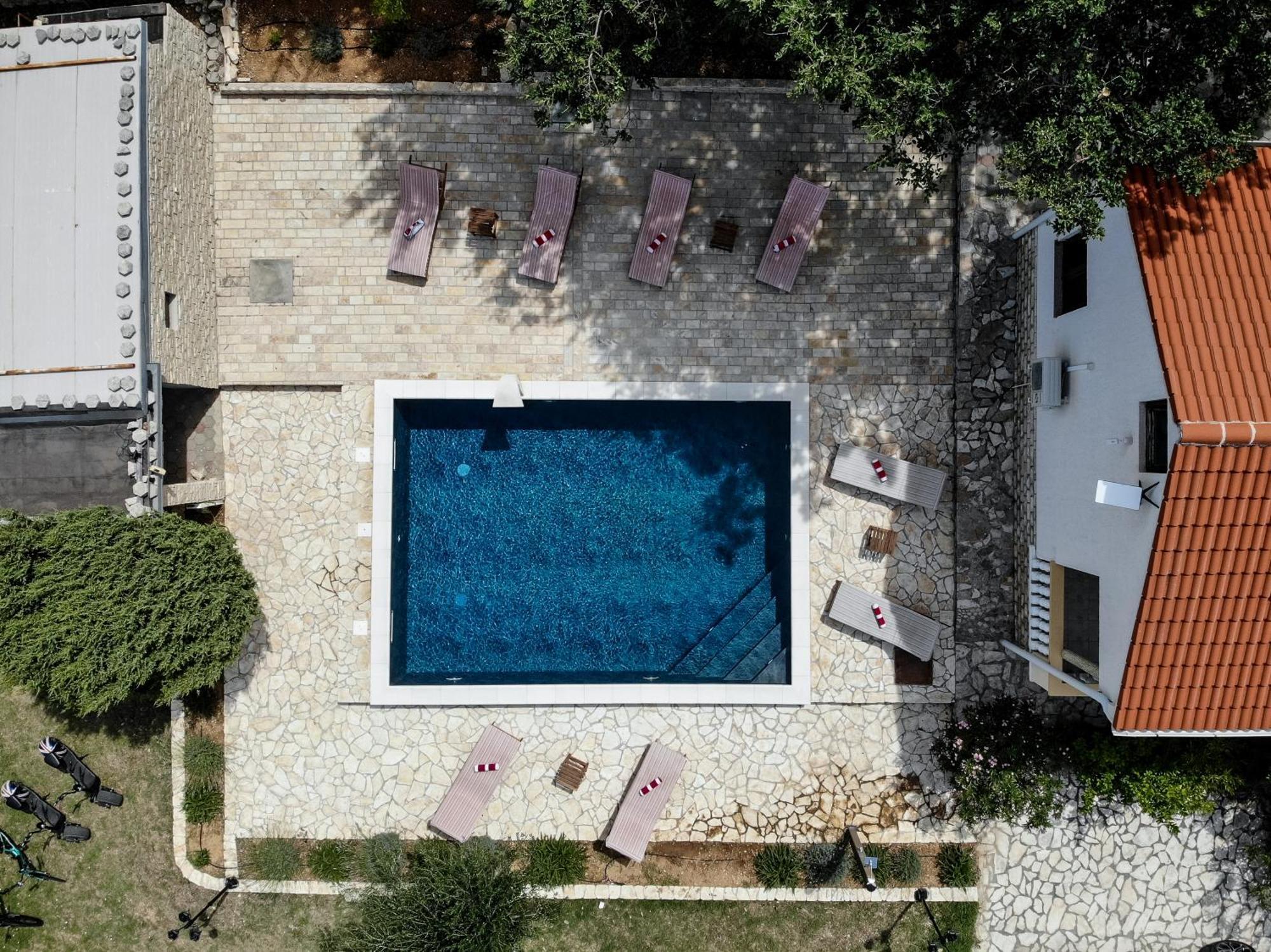 Villa Pag Dubrava Relax With Pool Bosana Экстерьер фото