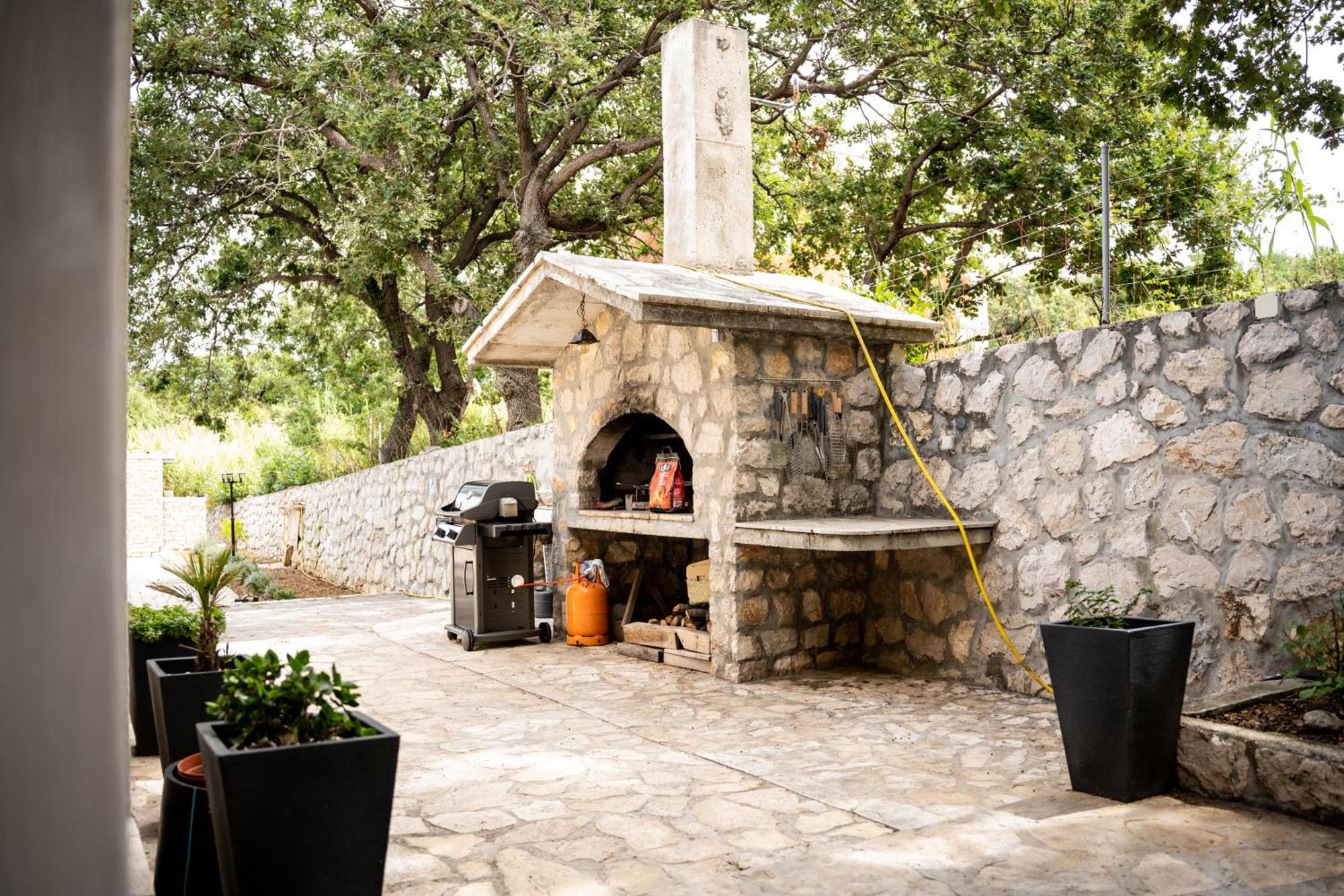 Villa Pag Dubrava Relax With Pool Bosana Экстерьер фото