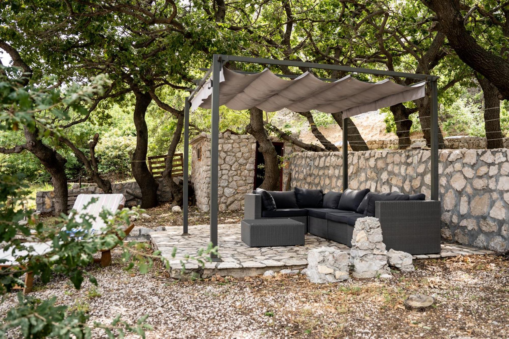Villa Pag Dubrava Relax With Pool Bosana Экстерьер фото