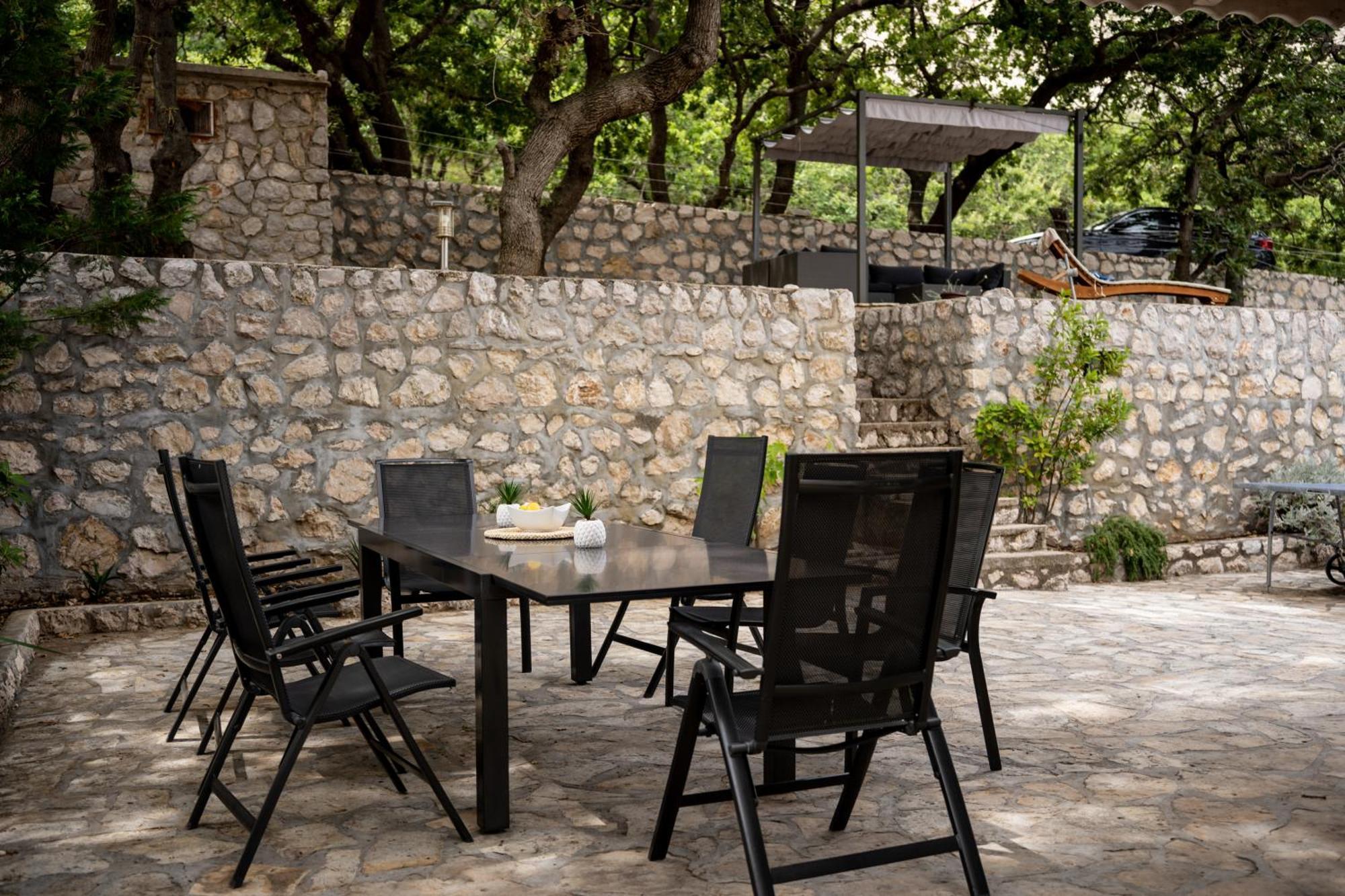 Villa Pag Dubrava Relax With Pool Bosana Экстерьер фото