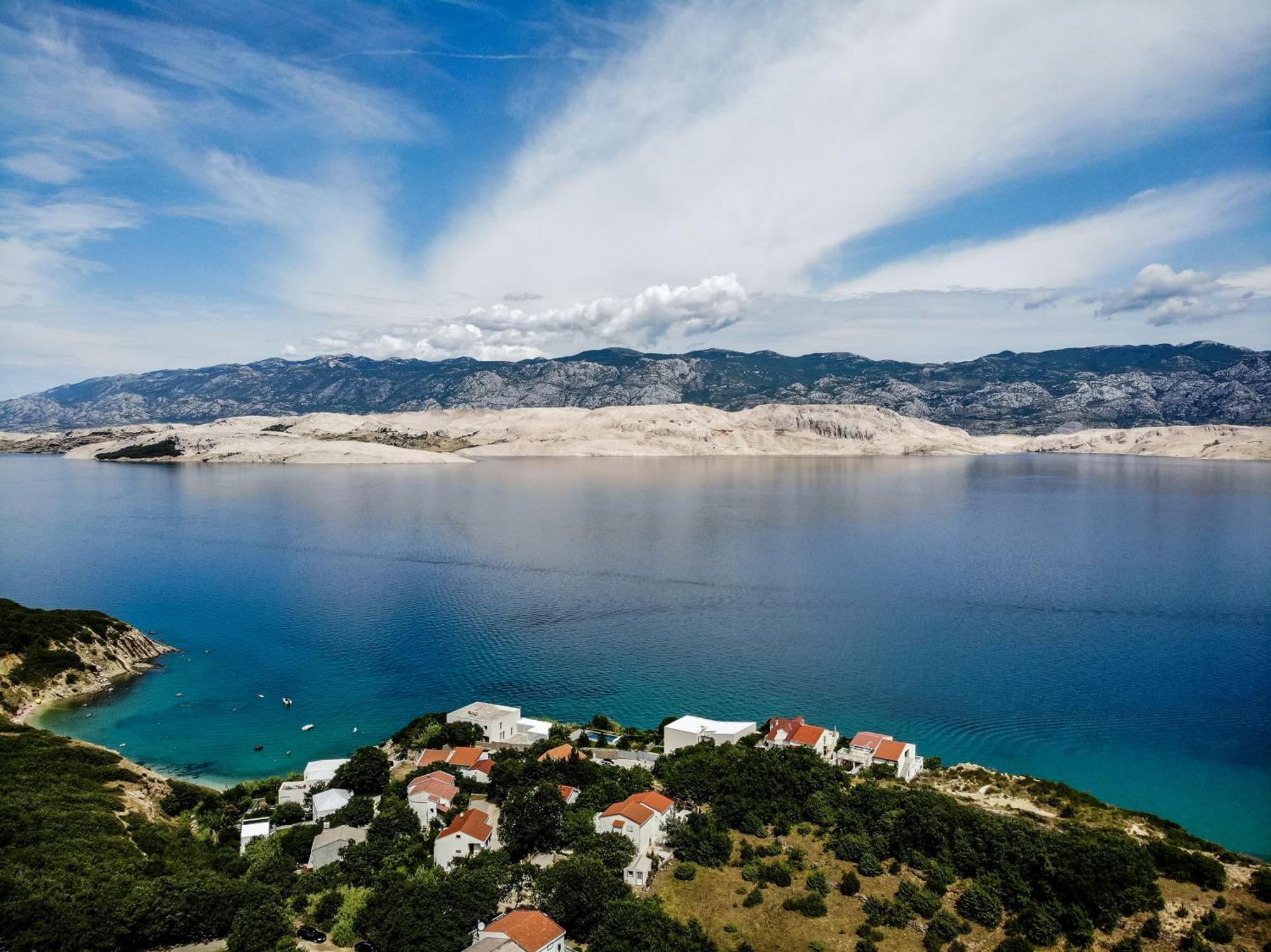 Villa Pag Dubrava Relax With Pool Bosana Экстерьер фото