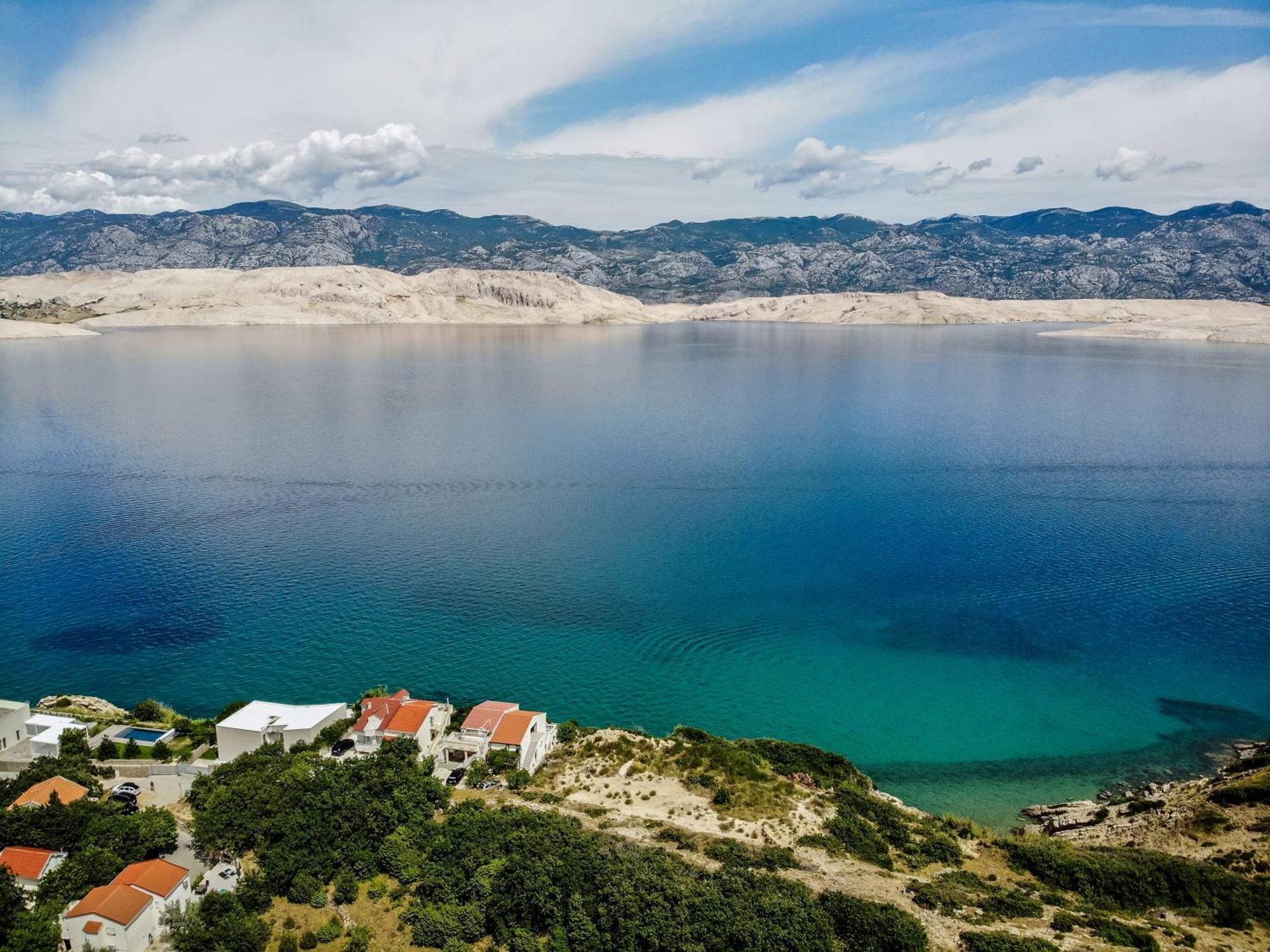 Villa Pag Dubrava Relax With Pool Bosana Экстерьер фото
