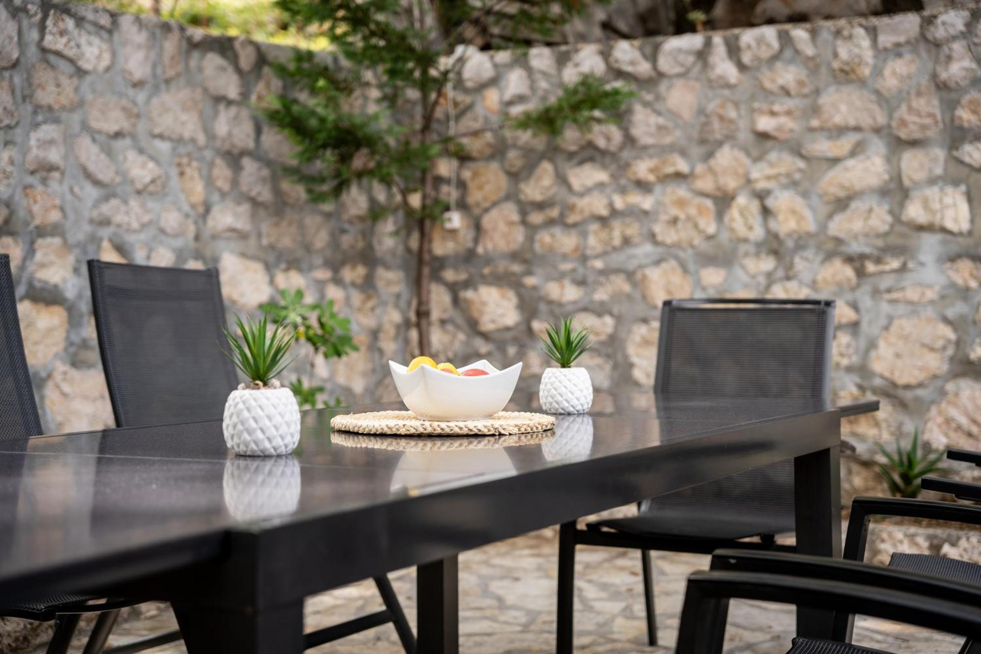 Villa Pag Dubrava Relax With Pool Bosana Экстерьер фото
