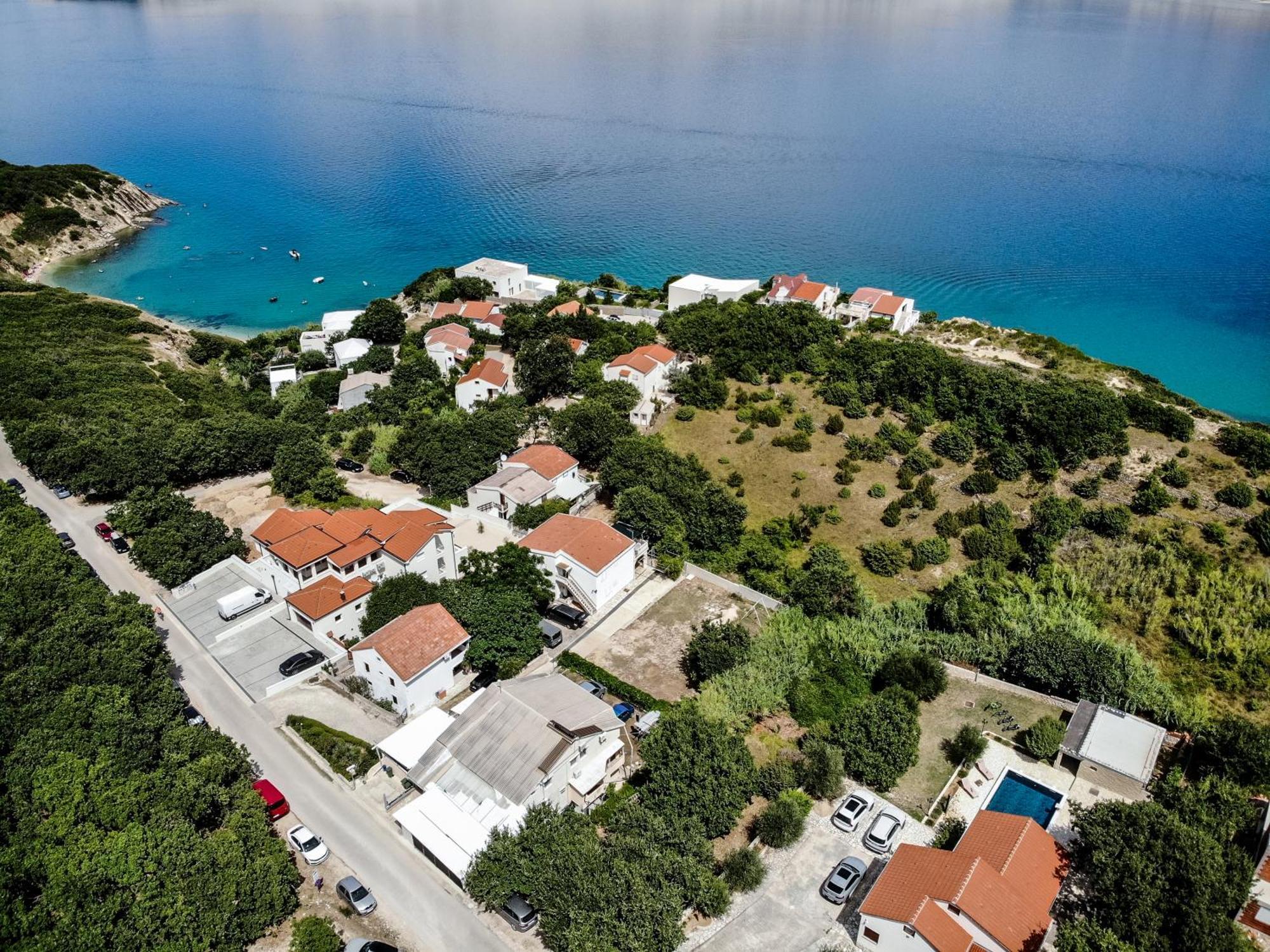 Villa Pag Dubrava Relax With Pool Bosana Экстерьер фото