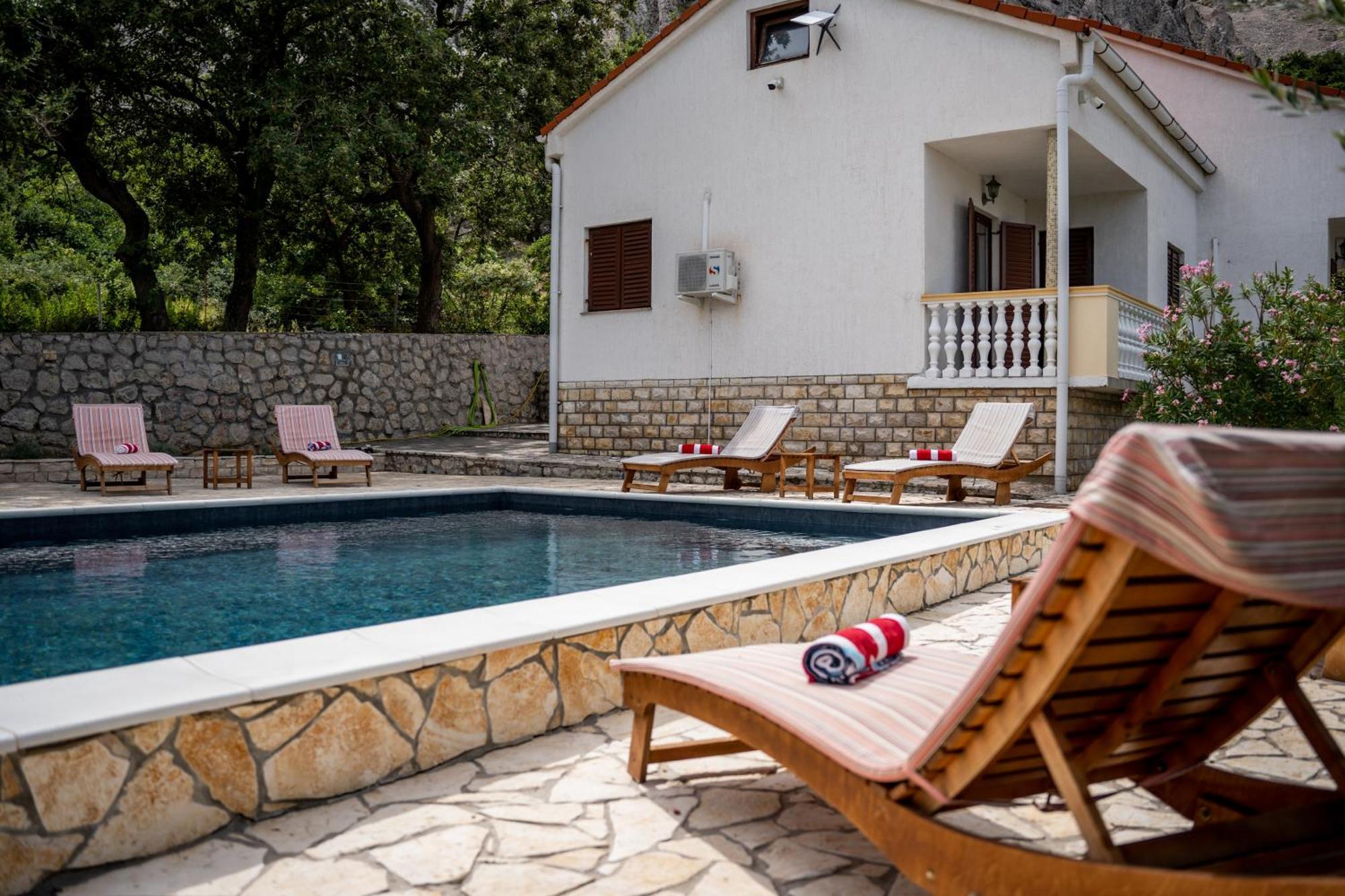 Villa Pag Dubrava Relax With Pool Bosana Экстерьер фото