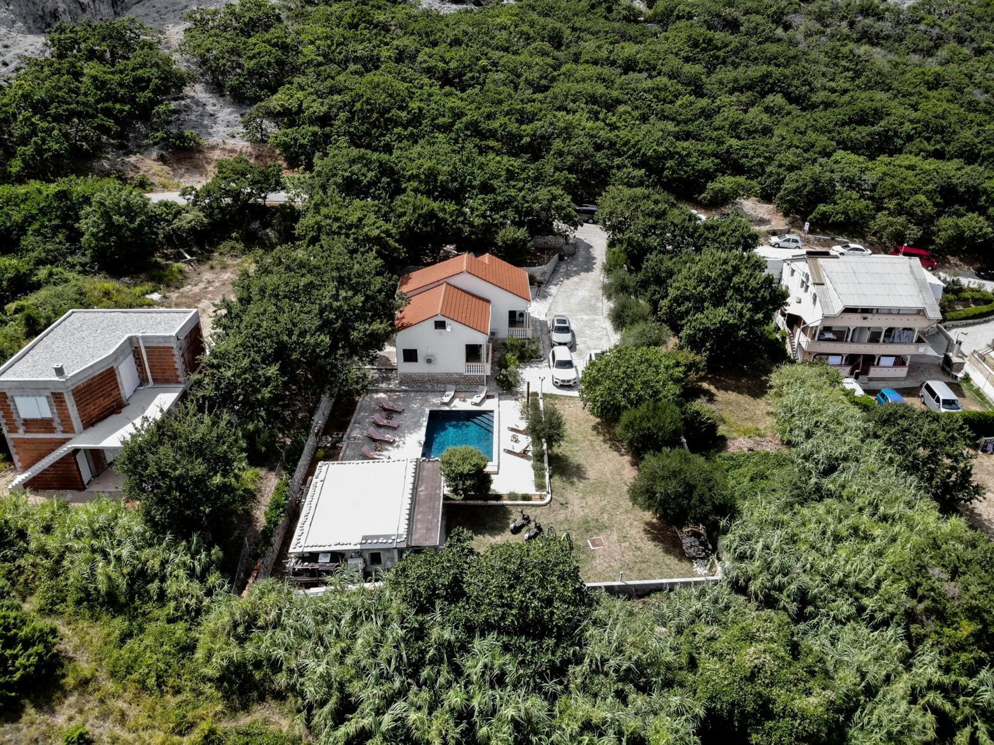Villa Pag Dubrava Relax With Pool Bosana Экстерьер фото